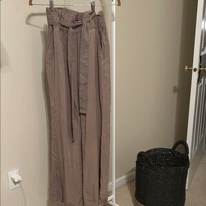 Thread & Supply Wide Leg Pants in Tan